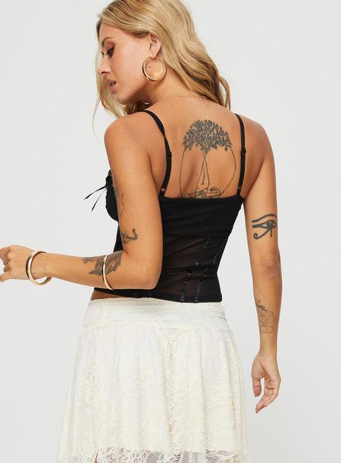 Iconic Cami Black Product Image