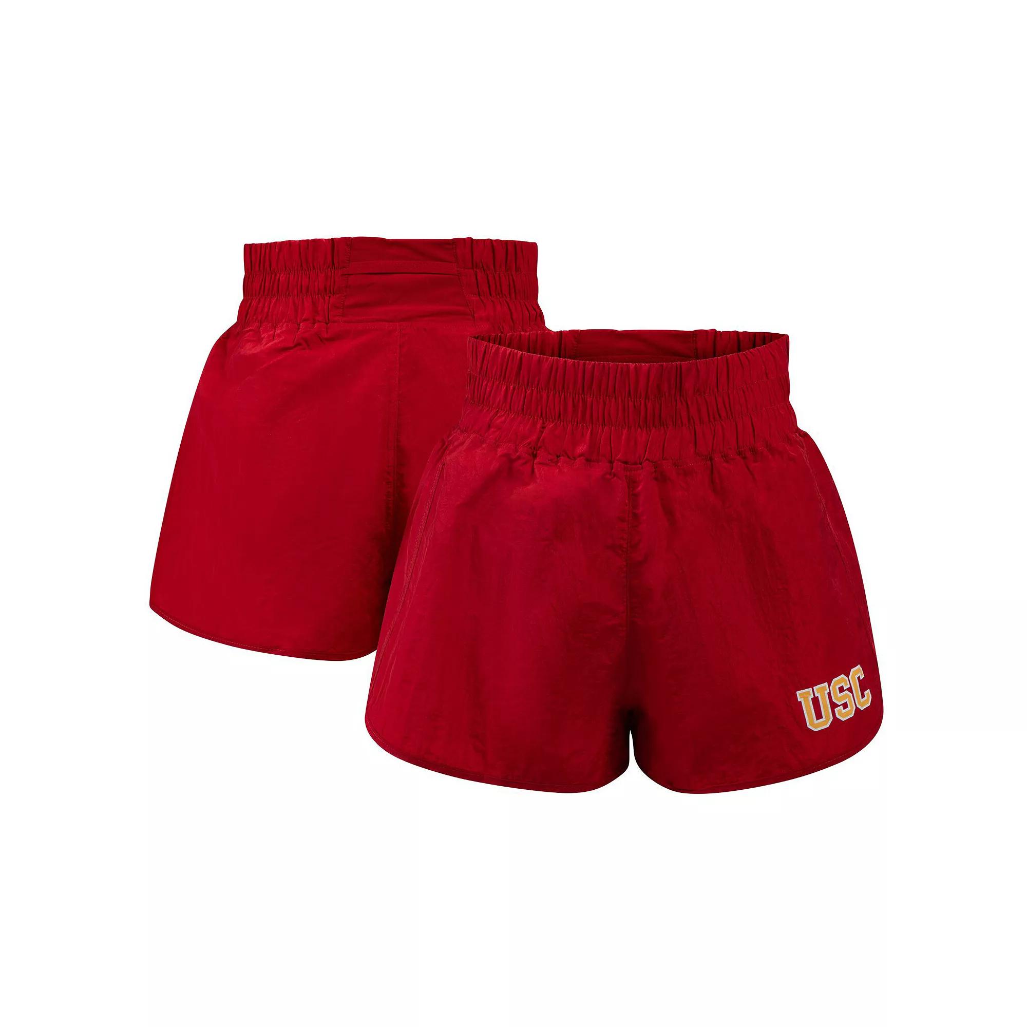 Women's Hype and Vice  Cardinal USC Trojans Boxer Shorts, Size: Medium, Red Product Image