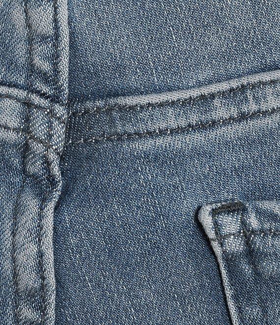 Lucky Brand Mid Rise Sweet Straight Leg Ankle Length Stretch Denim Jeans Product Image