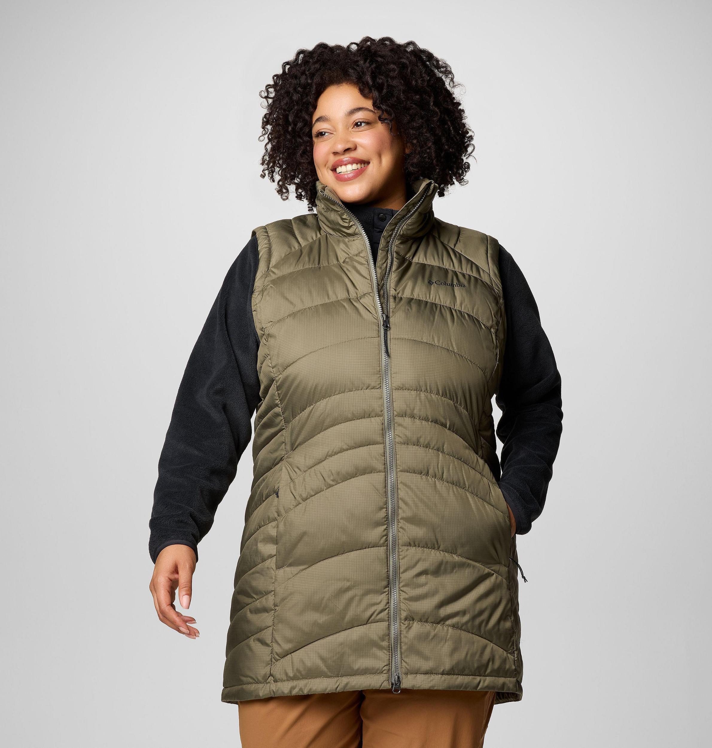 Columbia Womens Karis Gale Long Vest - Plus Size- Product Image