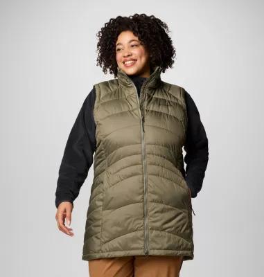 Columbia Womens Karis Gale Long Vest - Plus Size- Product Image