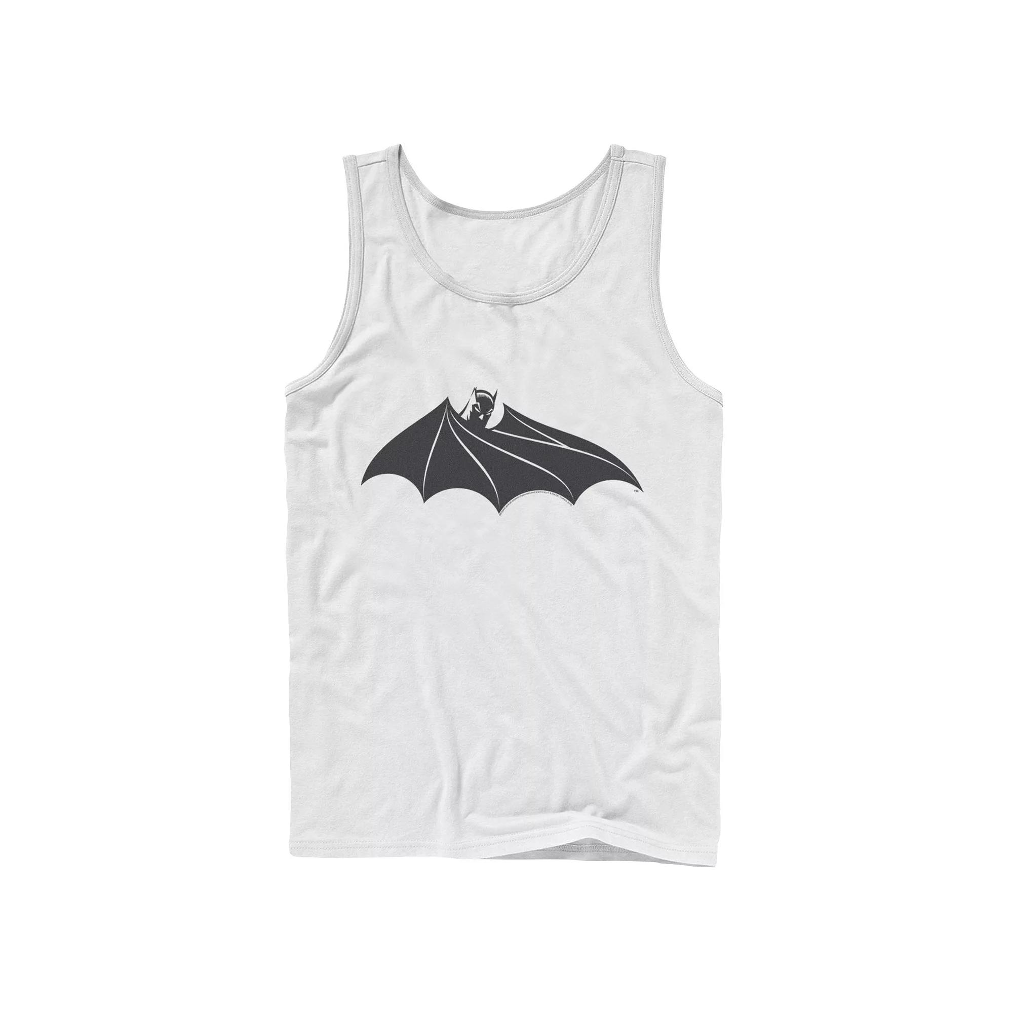 Men's DC Comics Batman Cloak Chest Logo Tank Top,  Product Image