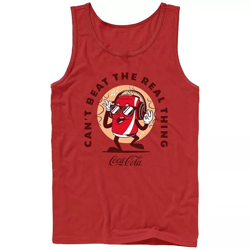 Men's Coca-Cola Cool Walking Soda Can Graphic Tank Top,  Product Image