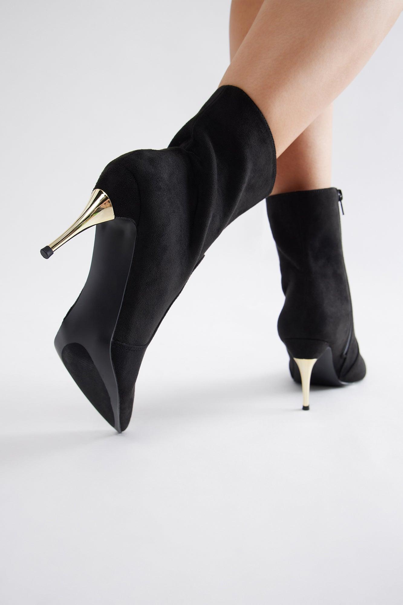 Royce Booties - Black Product Image