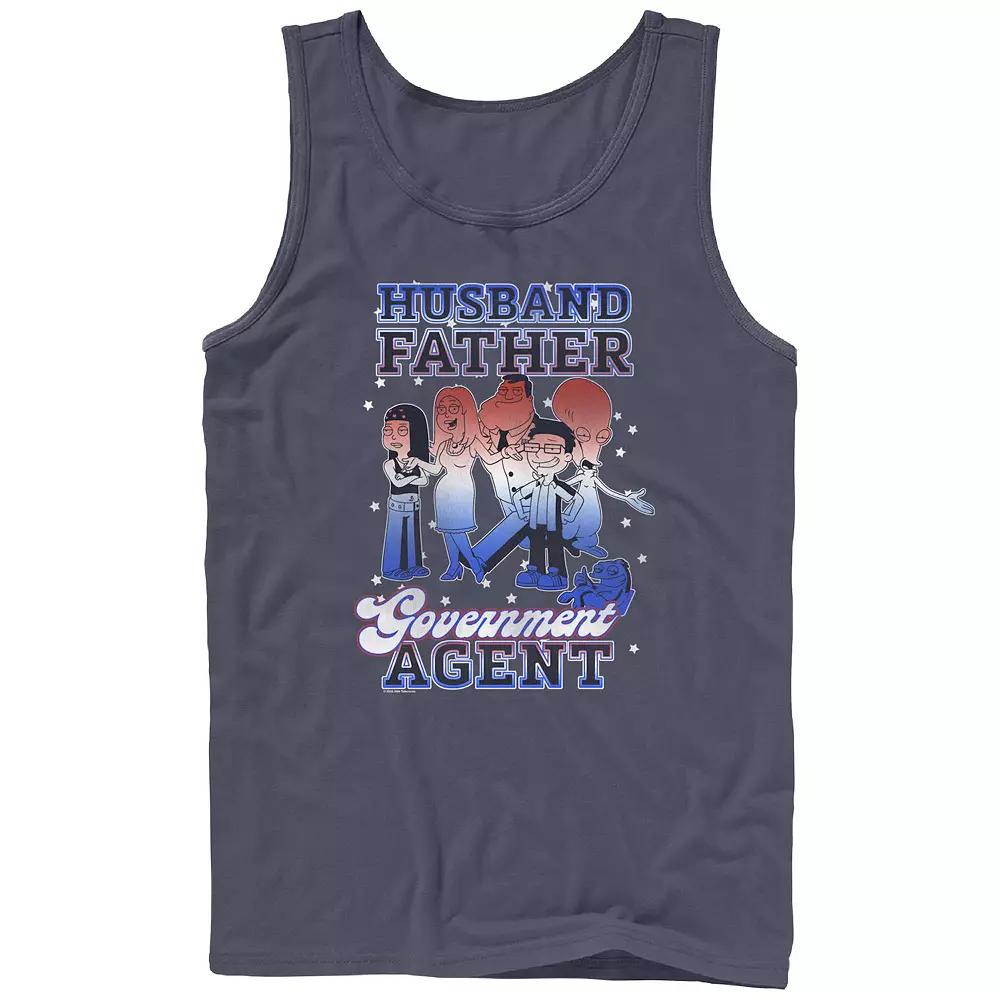 Men's Shark Portraits Graphic Tank,  Product Image