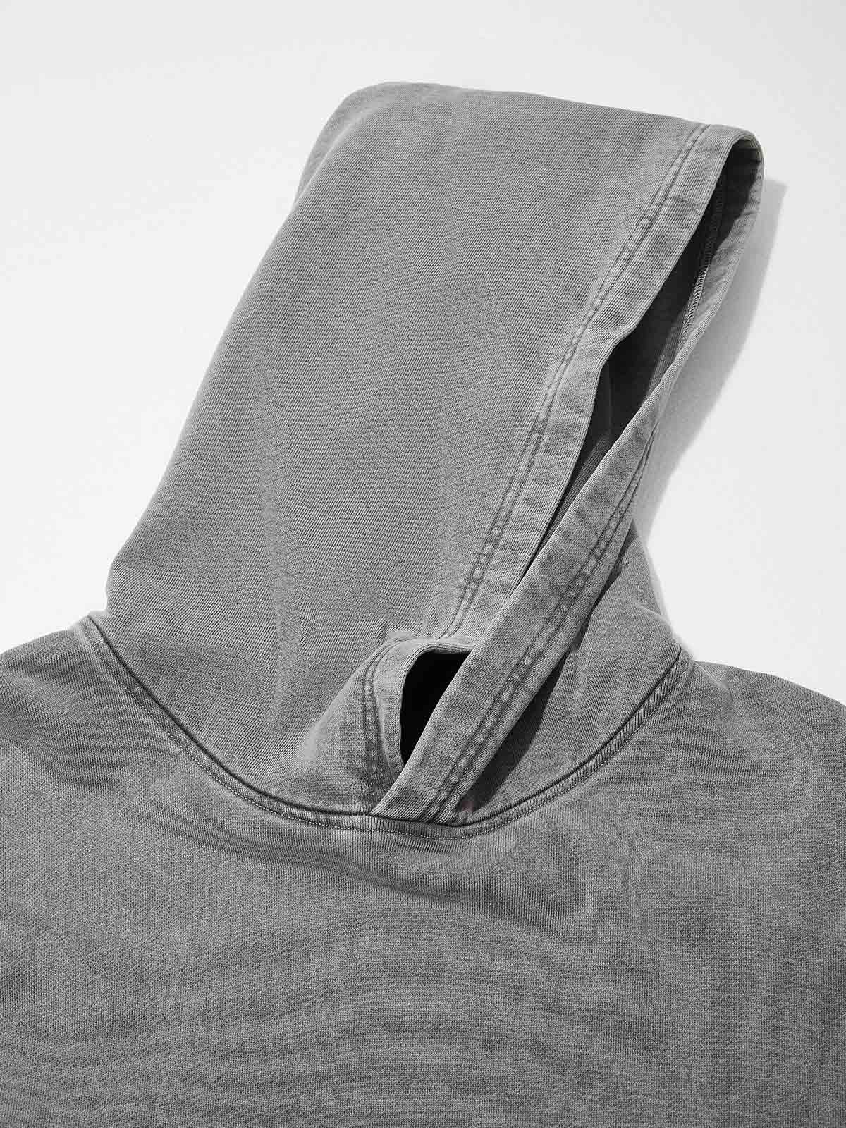 Vintage Heartstar Worldwide Graphic Acid Washed Oversized Hoodie Product Image