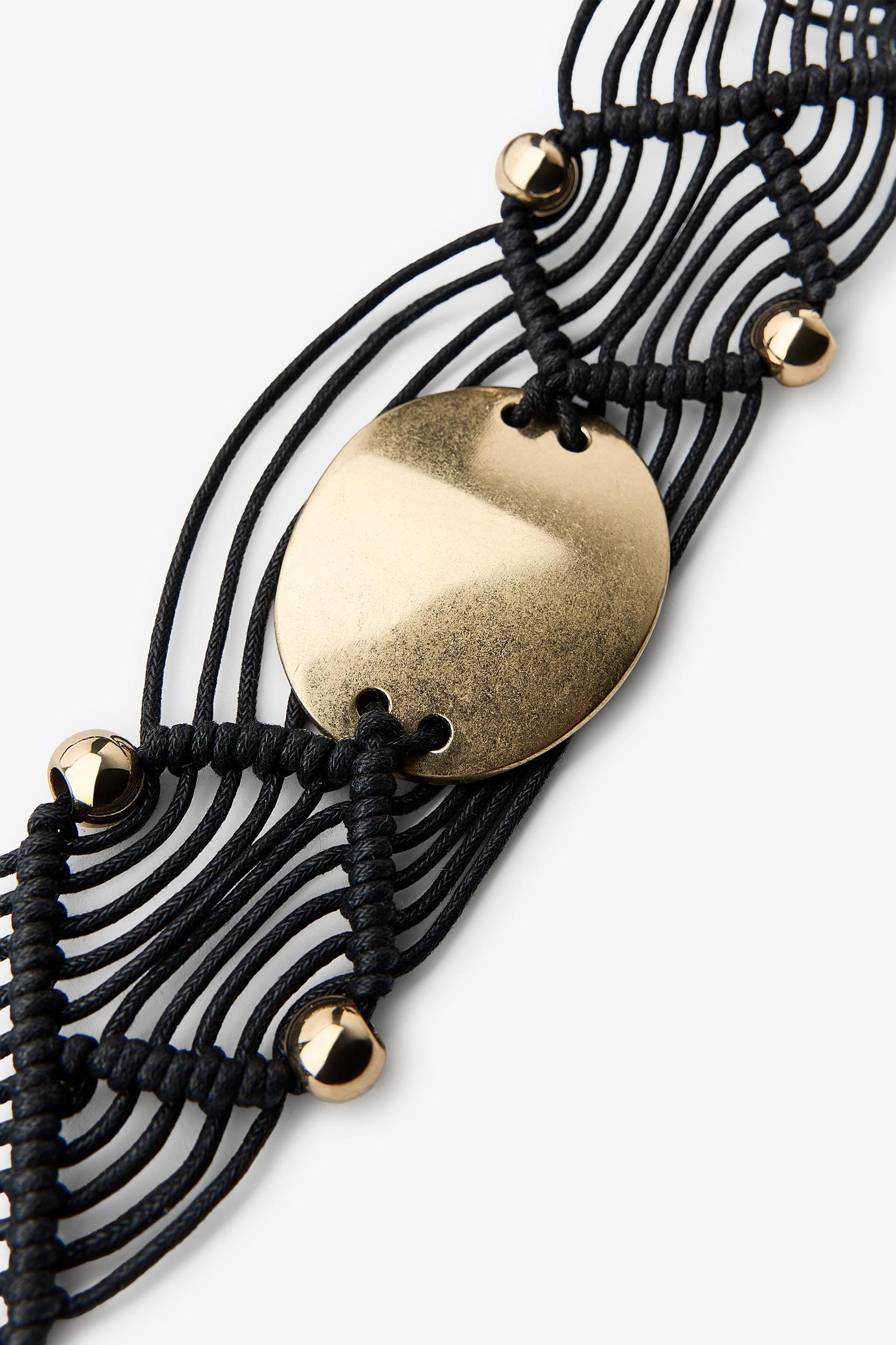 METAL PIECE CORD BELT Product Image