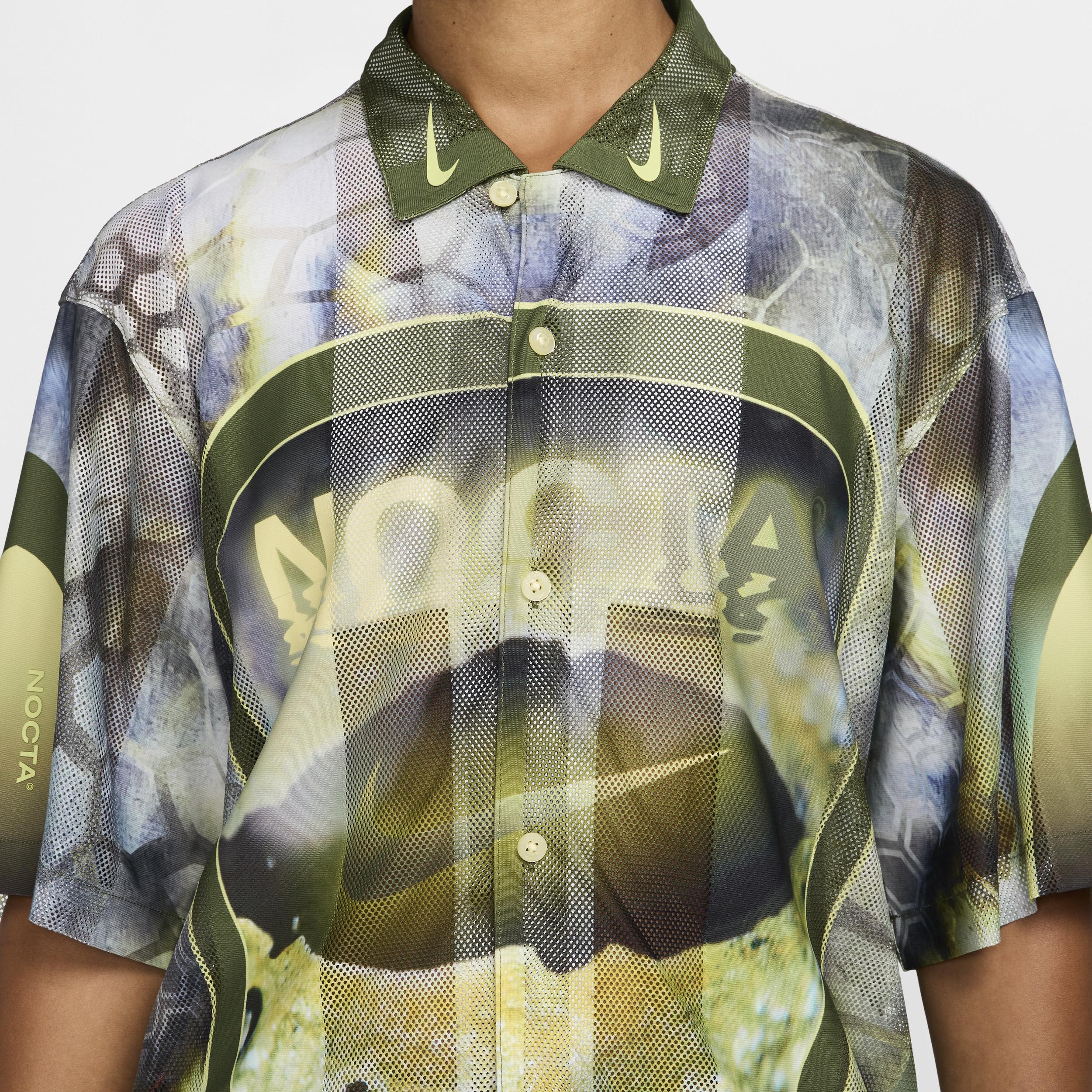 NOCTA Opal Men's Button-Down Short-Sleeve Top Product Image