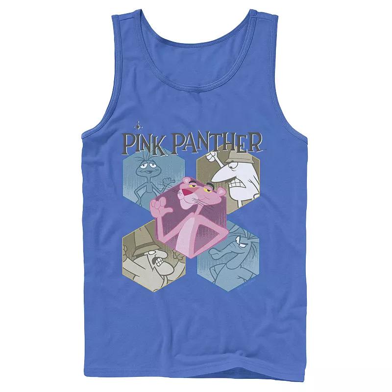 Men's Pink Panther Hexagonal Portraits Tank Top,  Product Image