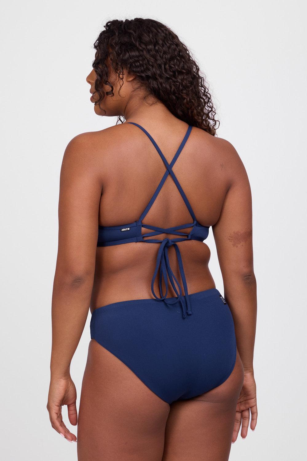 Pam Bikini Bottom - Navy Female Product Image