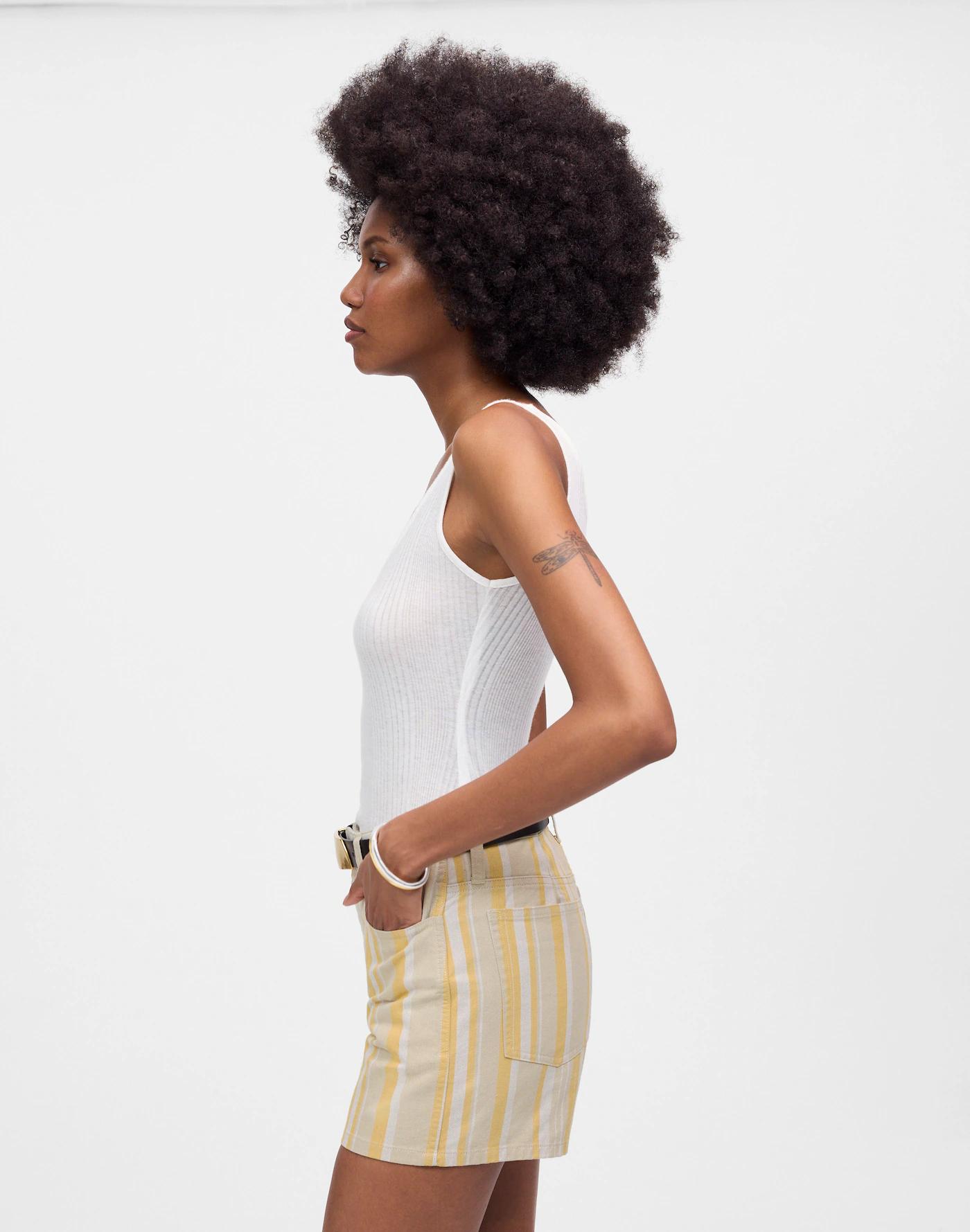 Rumpled Cotton Twill Shorts Product Image