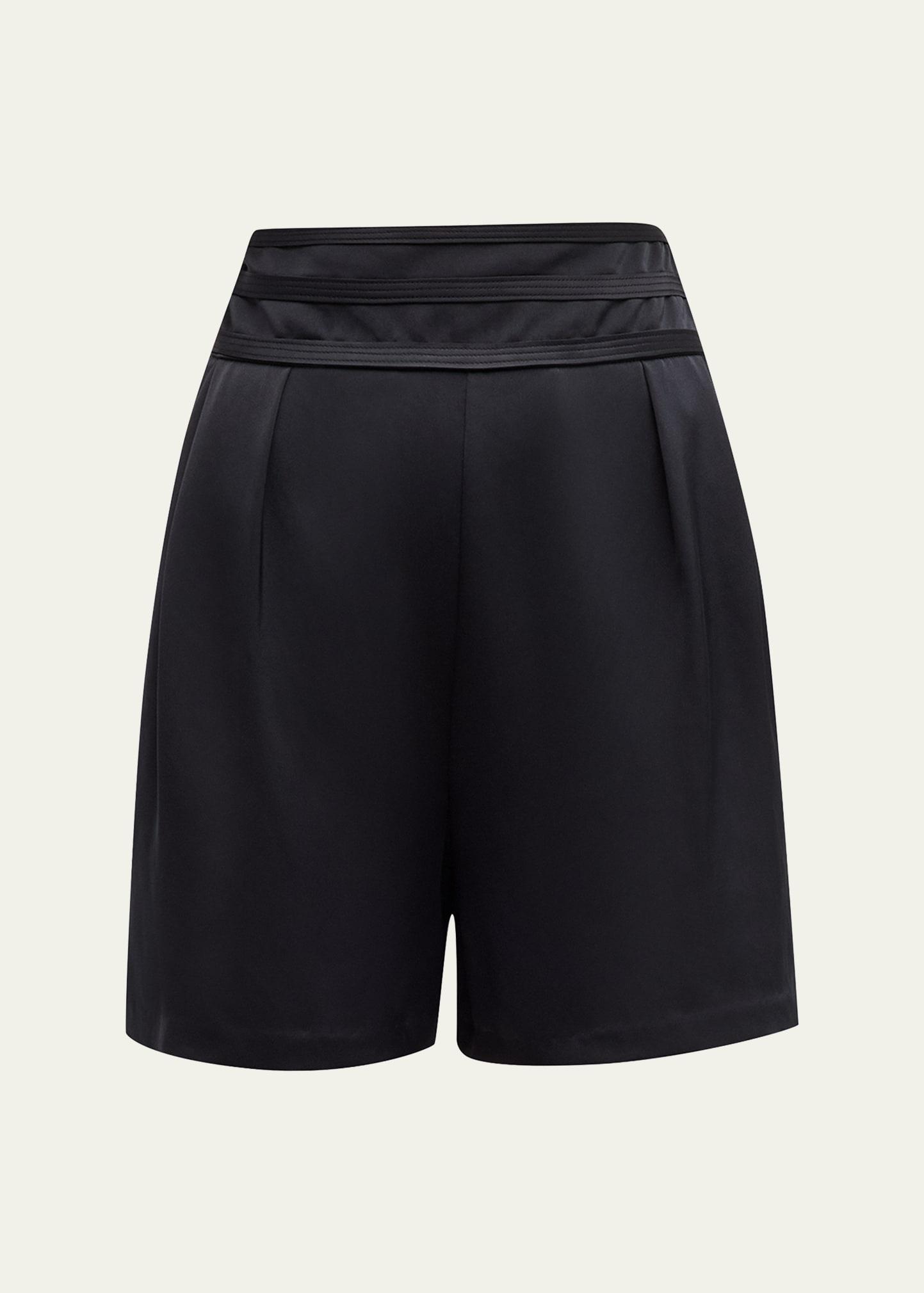 Womens Joss Pleated Shorts Product Image