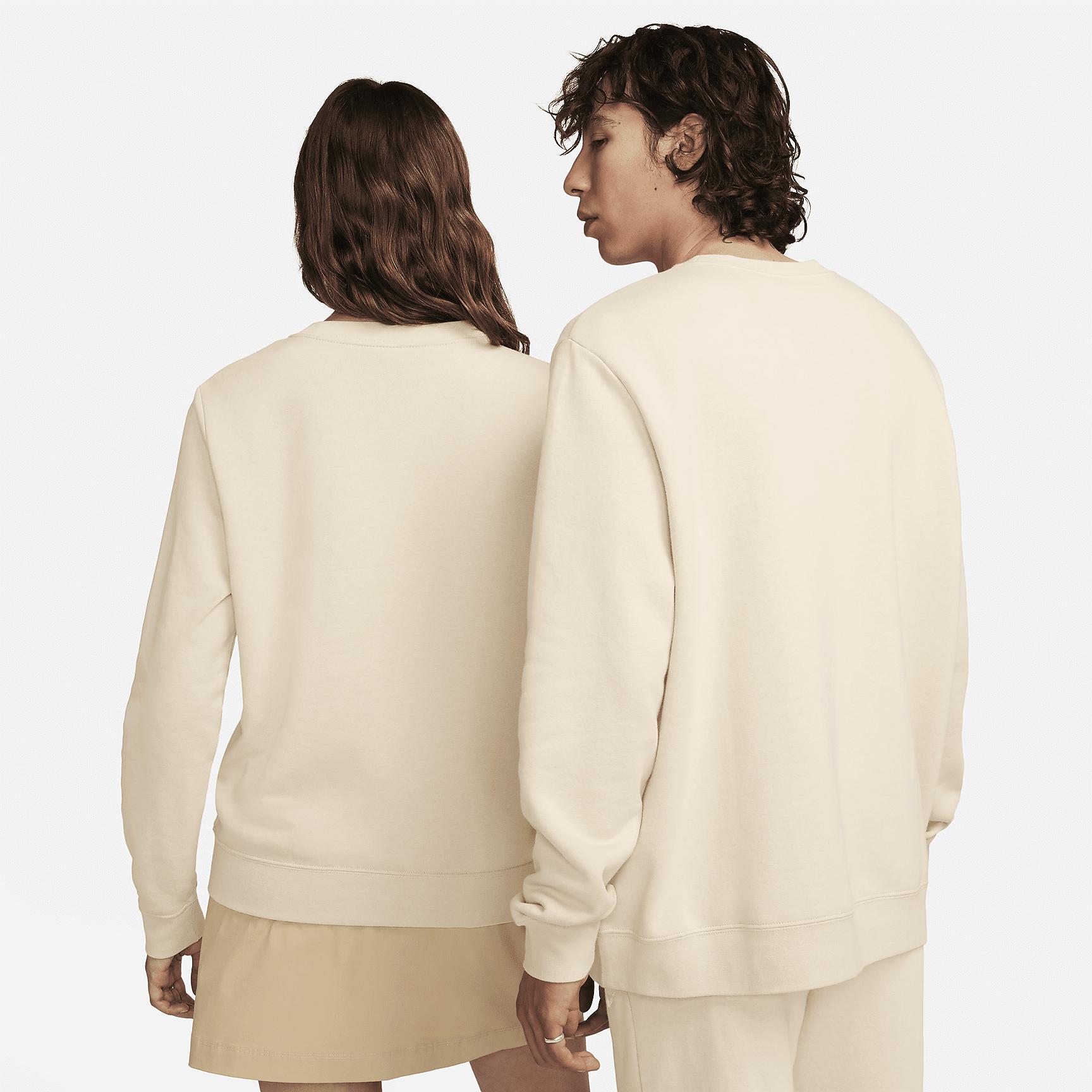 Womens Nike Sportswear Club Fleece Crew-Neck Sweatshirt | DQ5473-126 Product Image