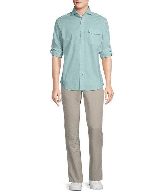 Cremieux Blue Label Key West Collection Solid Long Sleeve Woven Shirt Product Image