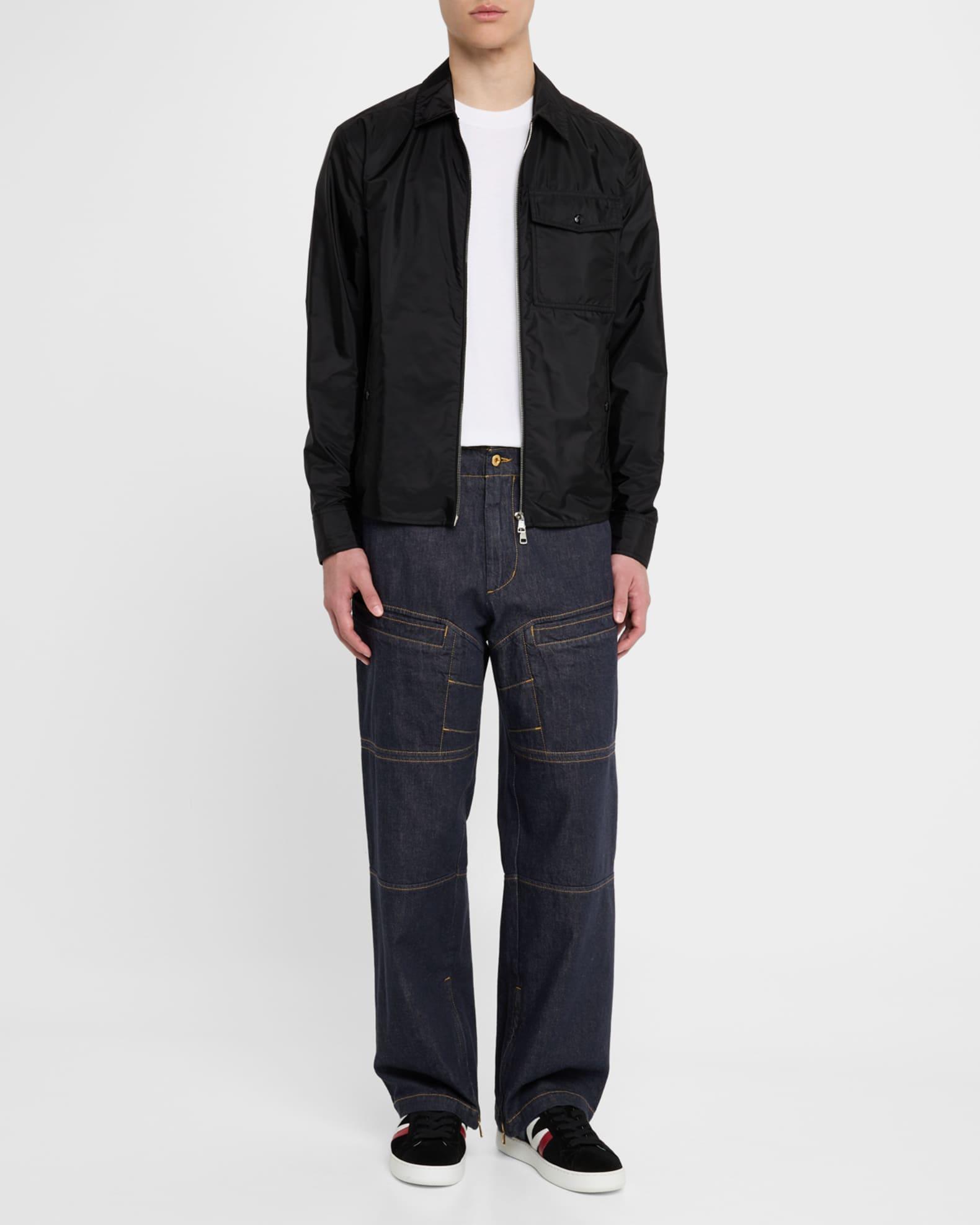 Men's Nylon Zip Overshirt Product Image