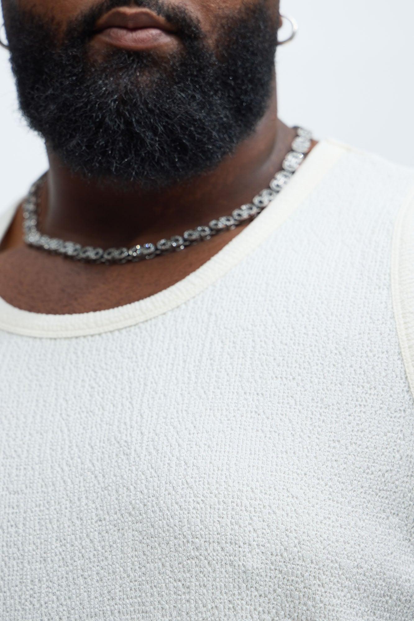 Kerr Textured Tank - Cream Product Image