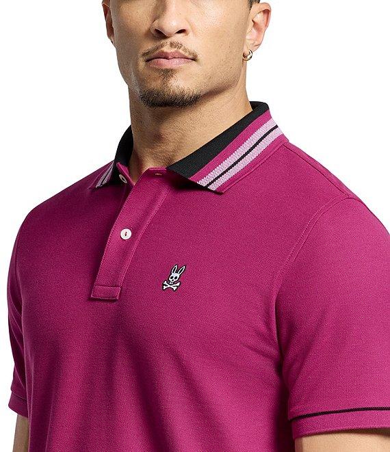 Psycho Bunny Henson Pique Short Sleeve Polo Shirt Product Image