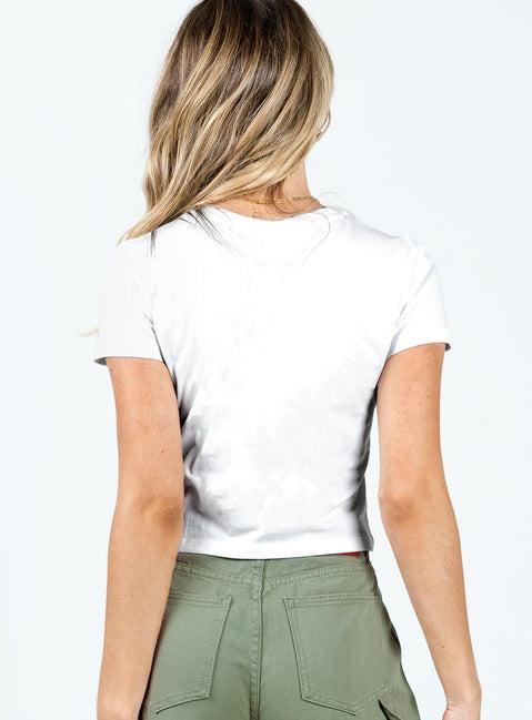 Italy Love Tee Ivory Product Image