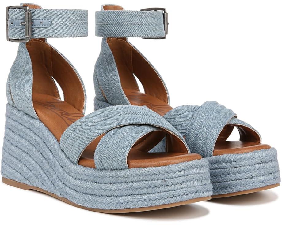Clemens Raffia Espadrille Wedge Heel Sandals Product Image