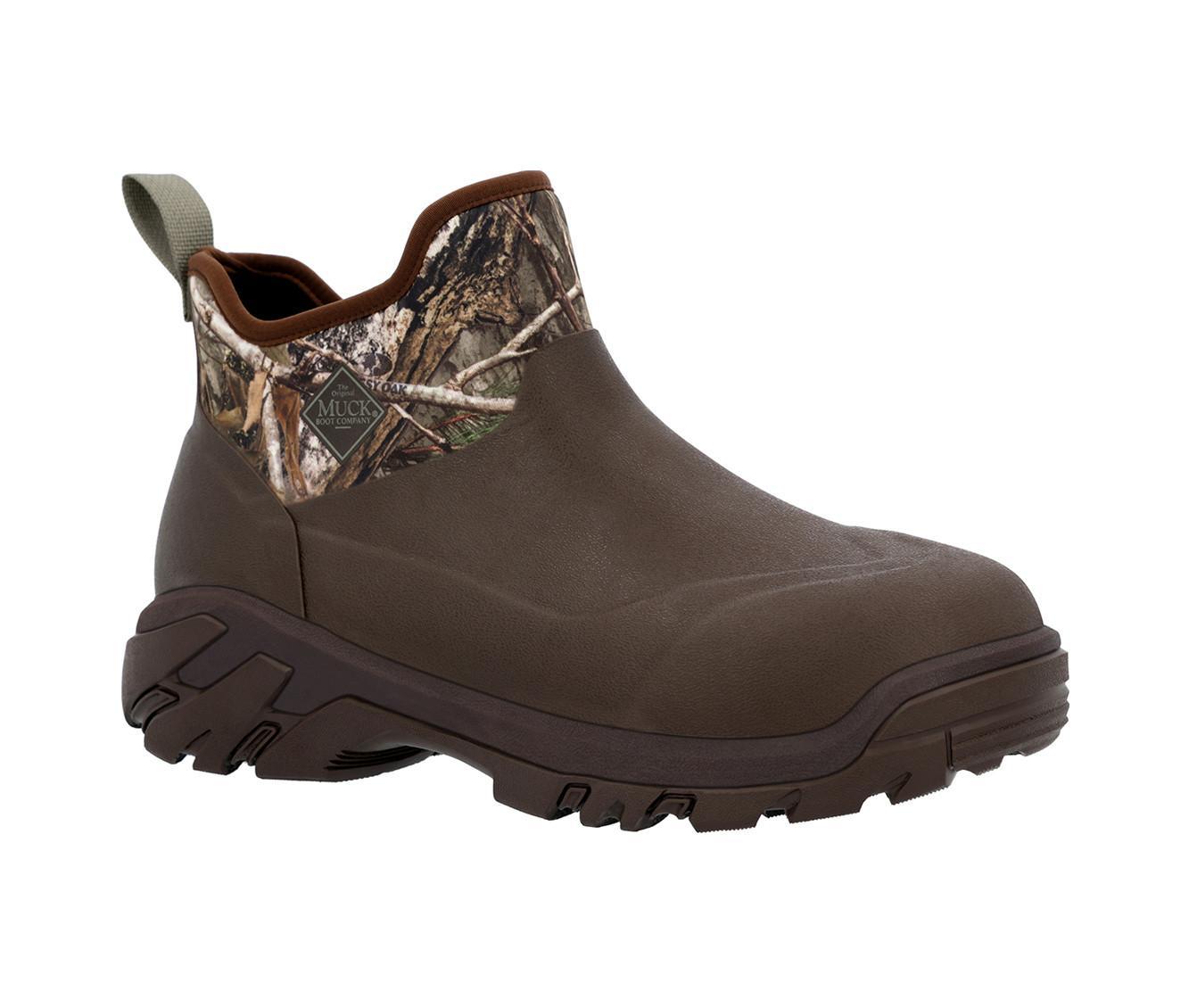 Men's Muck Boots Woody Sport Ankle Mossy Oak Insulated Boots Product Image