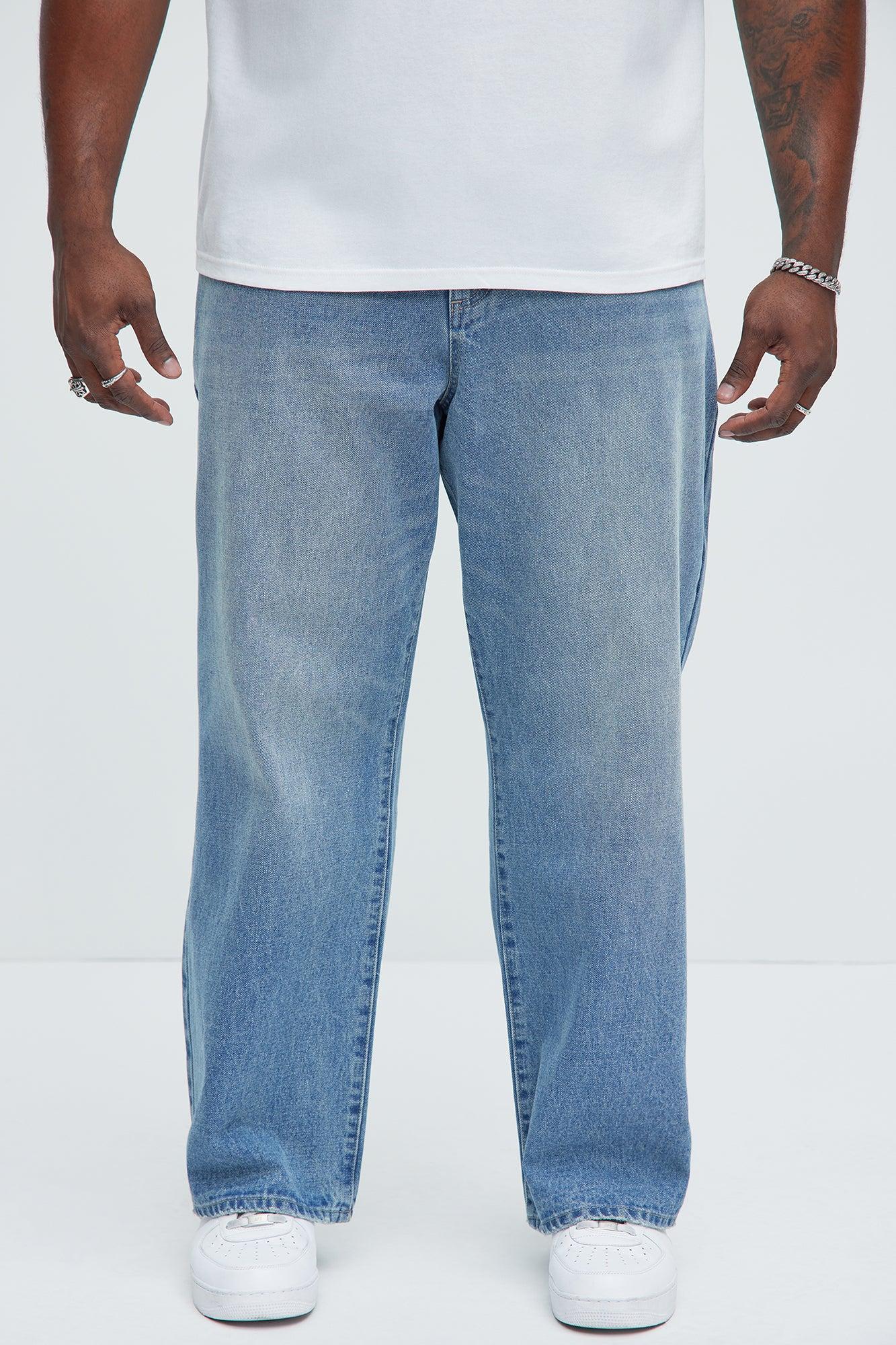 Vaughn Straight Jeans - Medium Wash Product Image