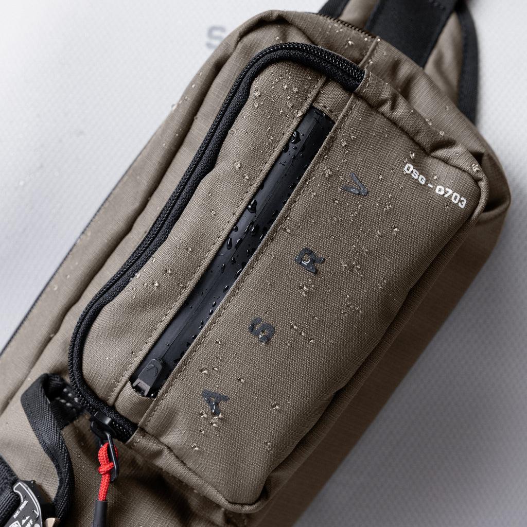0703. Cordura® Tech Crossbody Pack - Olive Product Image
