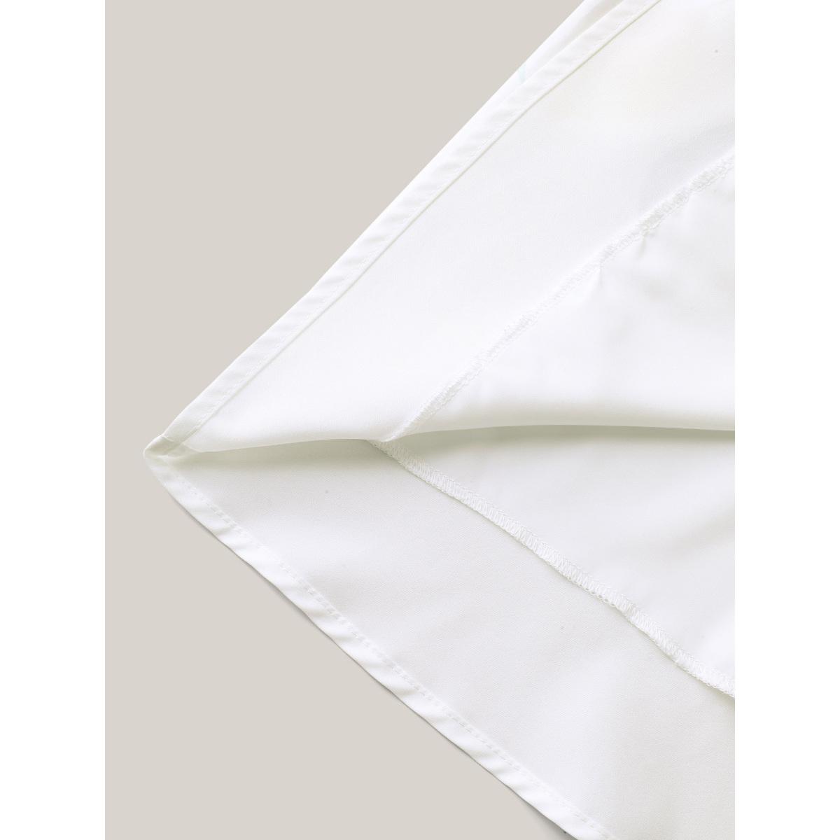 Plus Size Large Floral Pattern Pleated Waist Midi Dress WhiteSmoke Women Halter neck Sleeveless Curvy BloomChic 26/4X Product Image