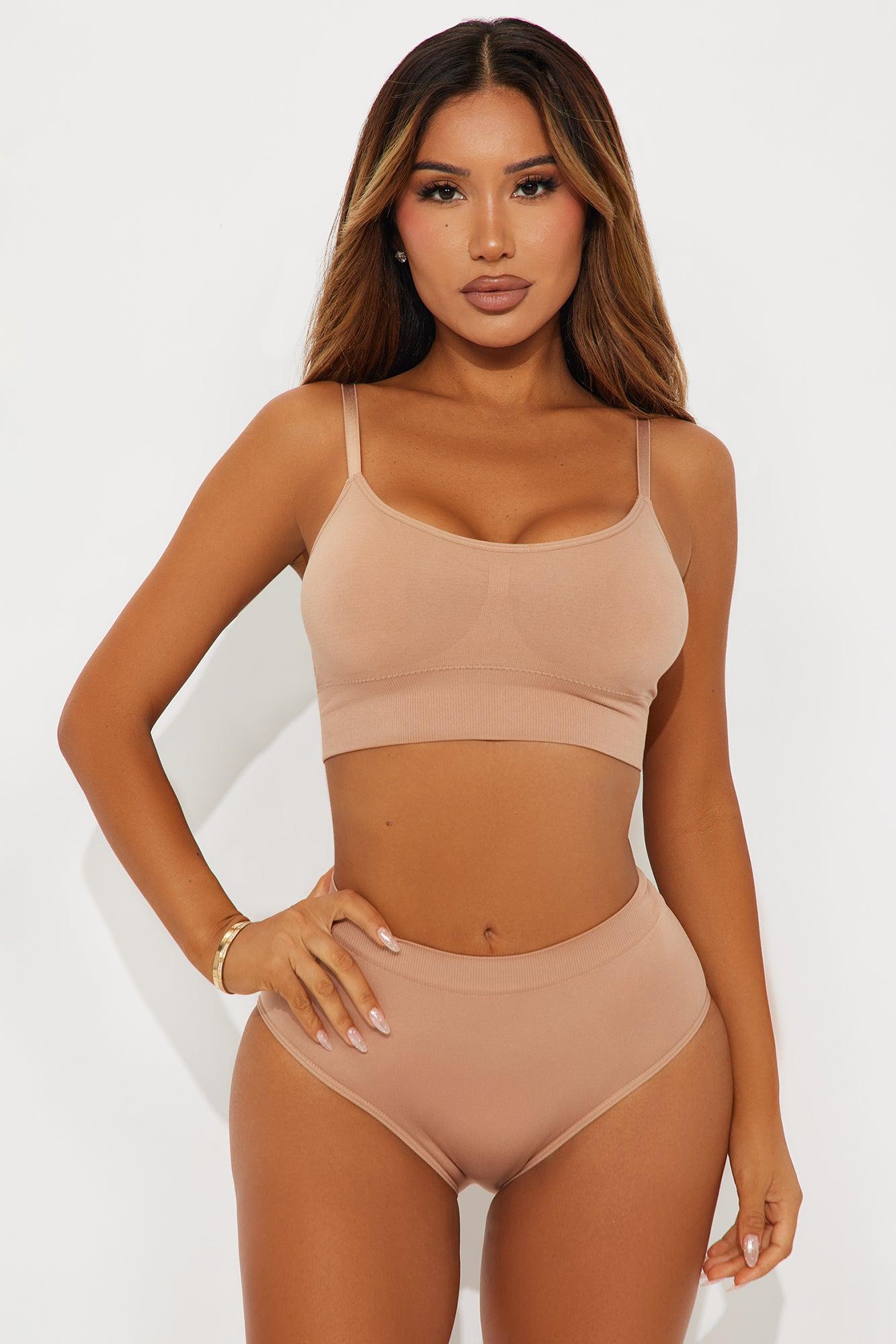 Smooth And Ready Seamless Cami Bralette - Taupe Female Product Image