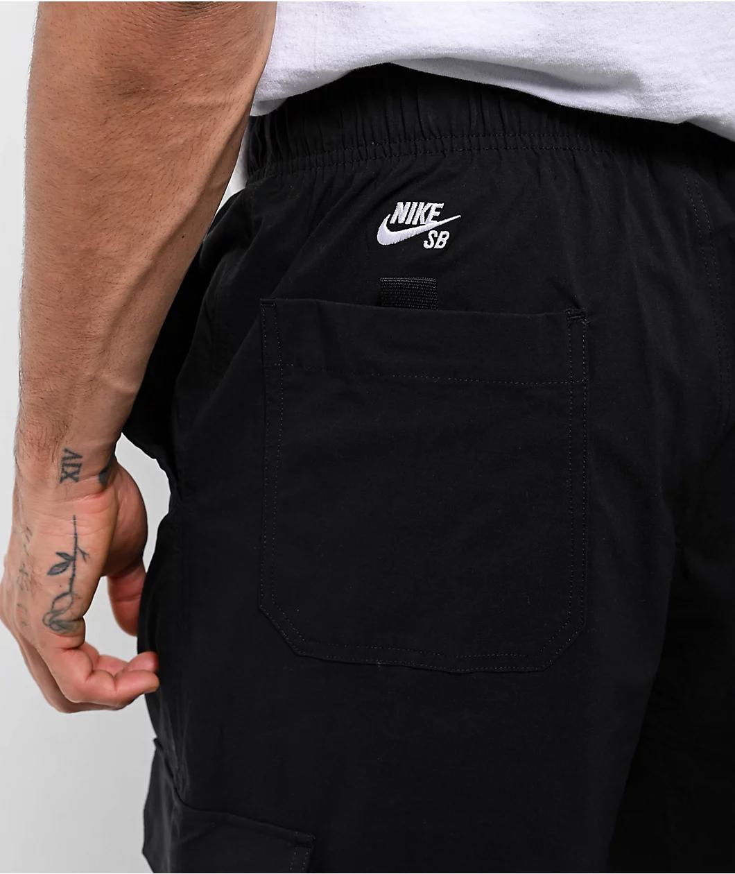 Nike SB Kearny Black Cargo Pants Product Image