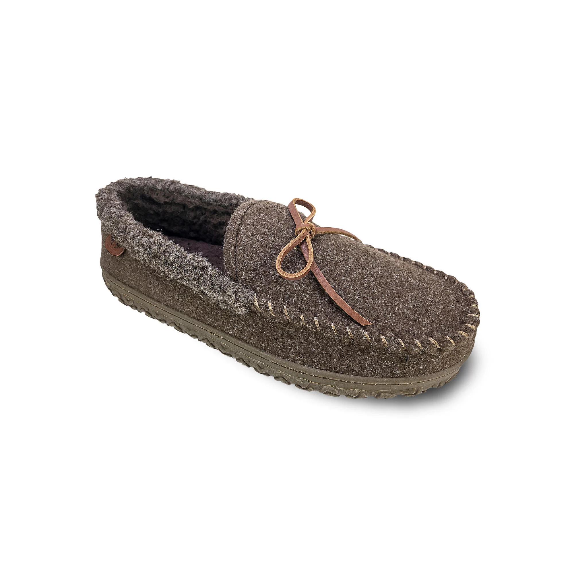 Dockers® Rugged Rolled Collar Boater Men's Moccasin Slippers, Size: 11, Brown Product Image