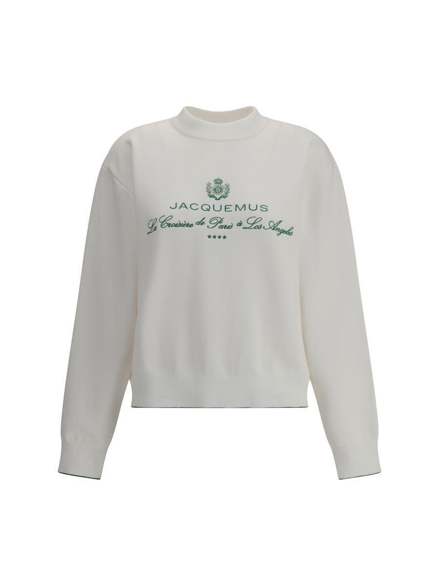 logo-embroidered sweatshirt Product Image
