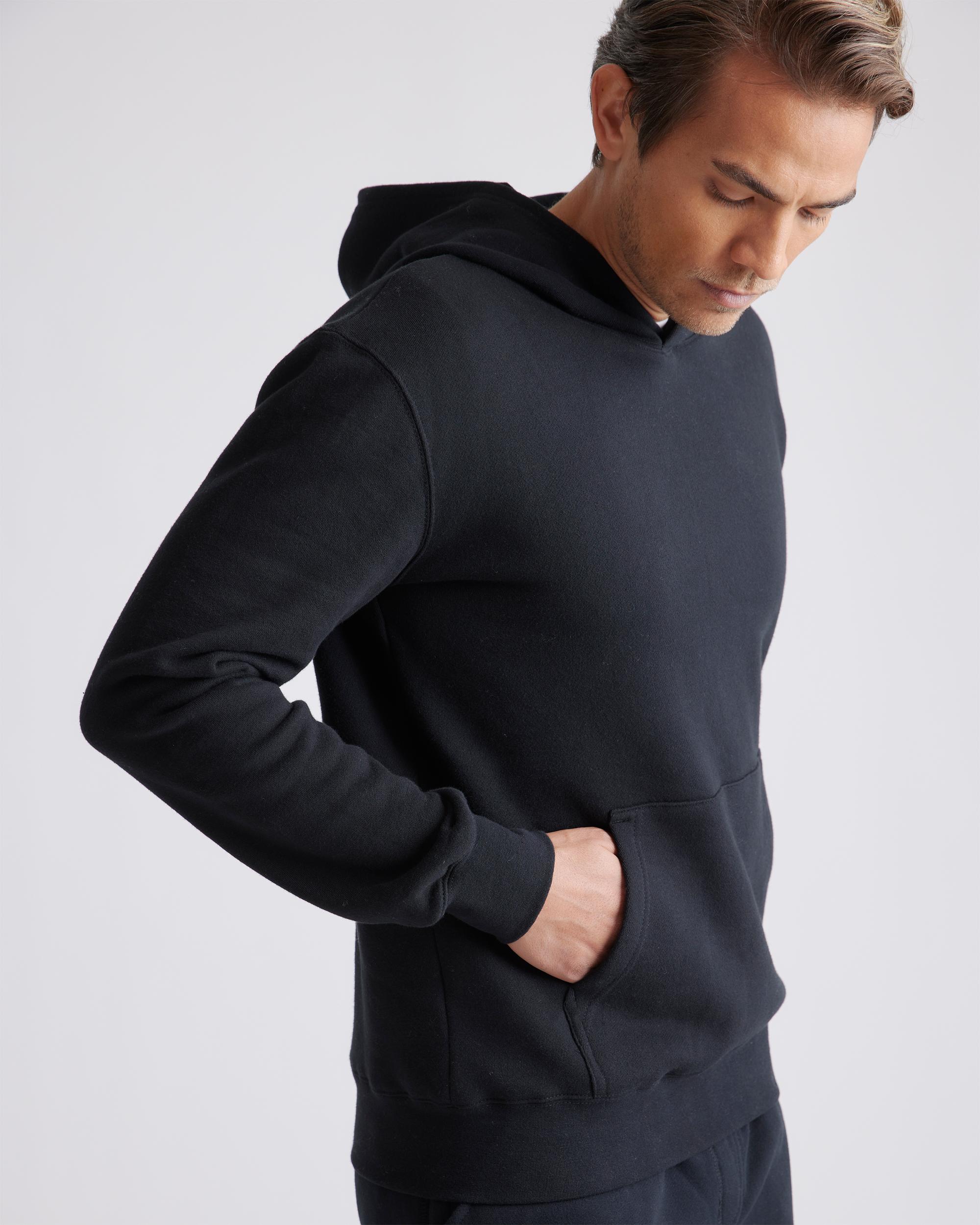 Quince | Men's Organic Heavyweight Fleece Hoodie Organic Cotton Product Image