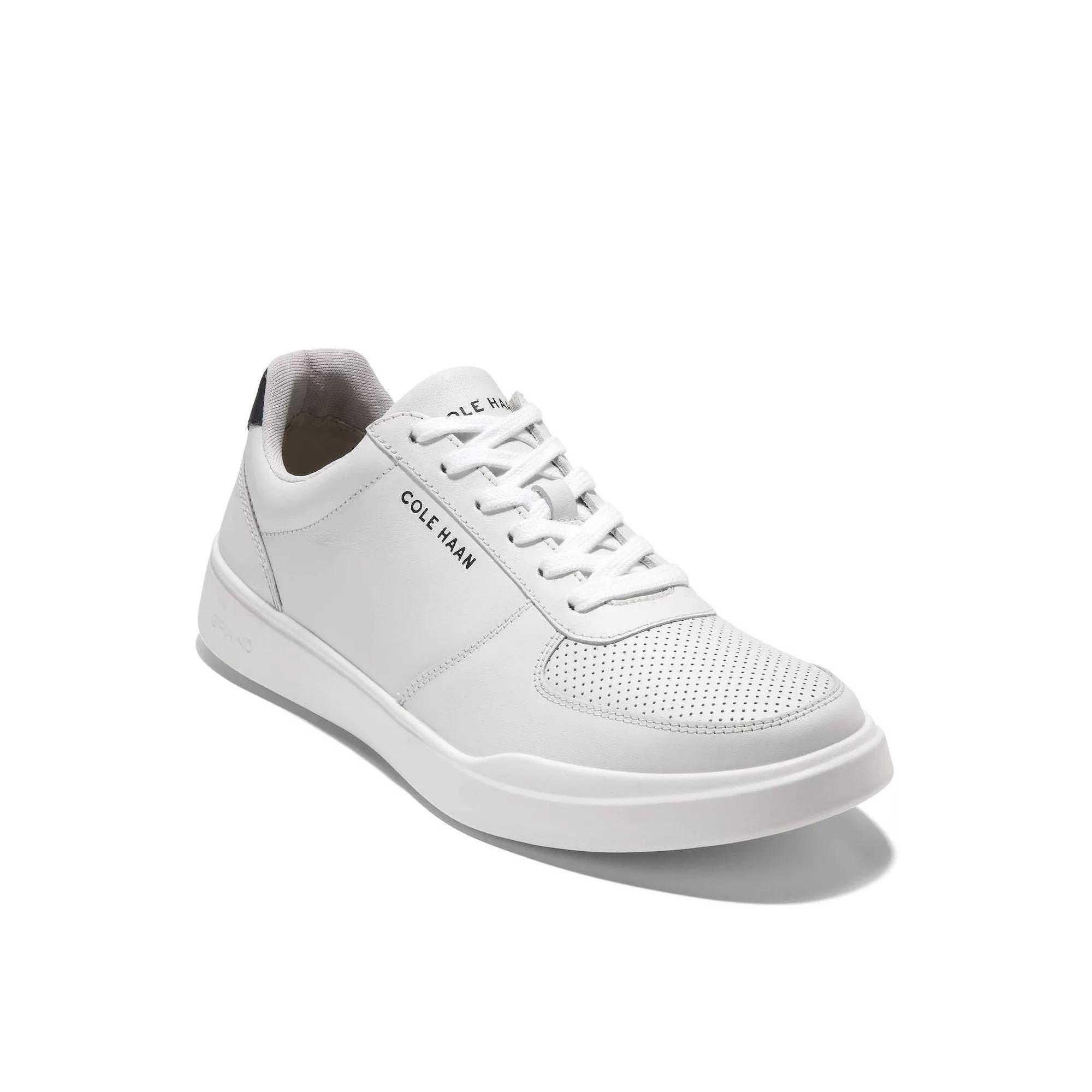 Cole Haan Grand PureShot Men's Court Sneakers, Size: 9, Optic White Product Image