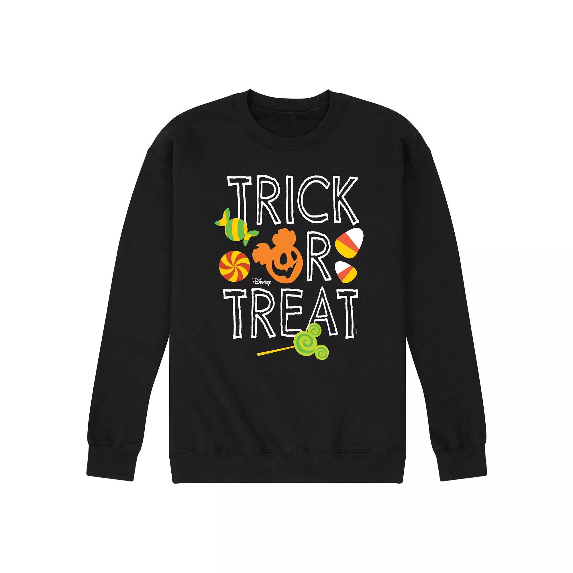 Disney's Mickey Mouse Men's Trick Or Treat Fleece Sweatshirt,  Product Image