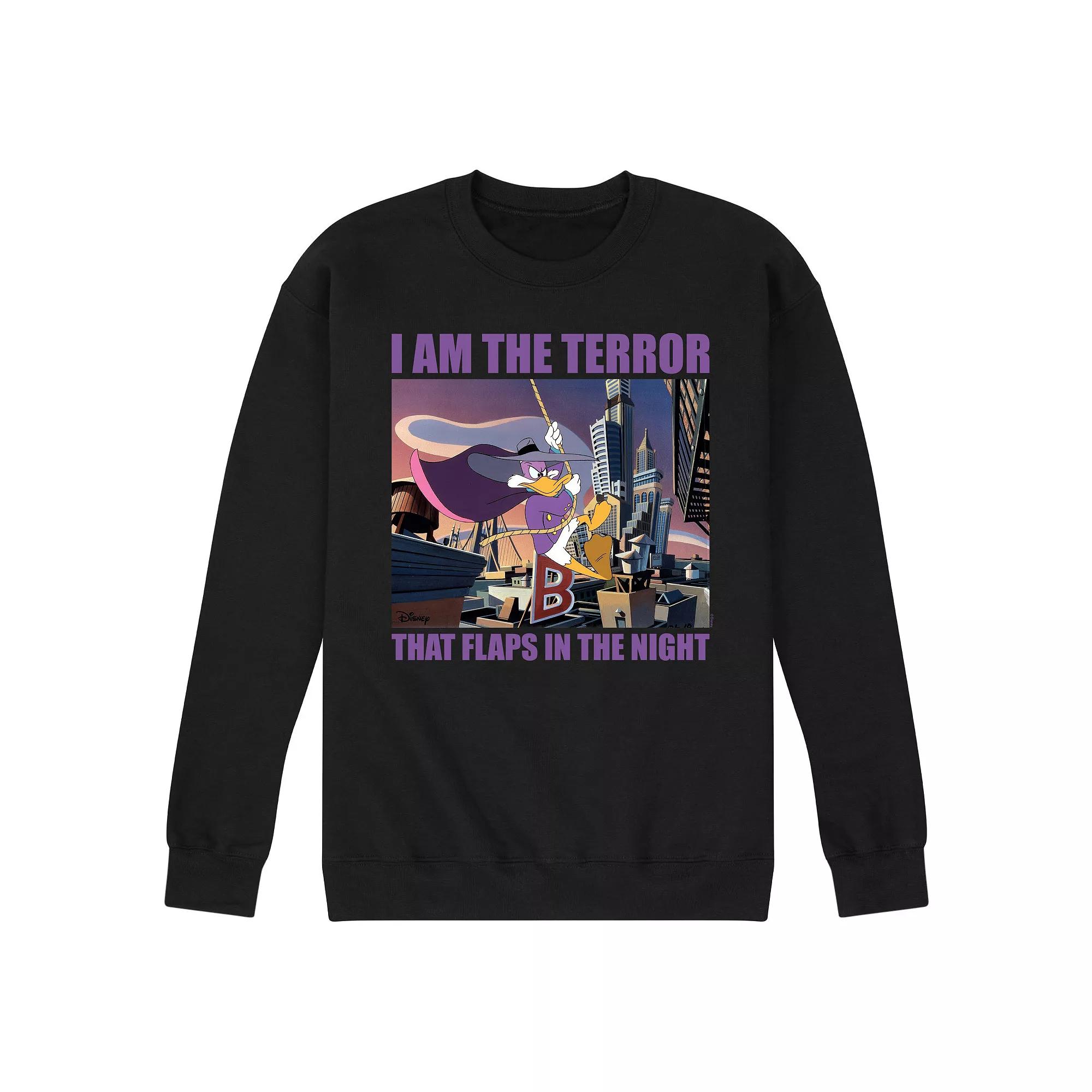 Disney's Darkwing Duck Men's Terror Fleece Sweatshirt,  Product Image