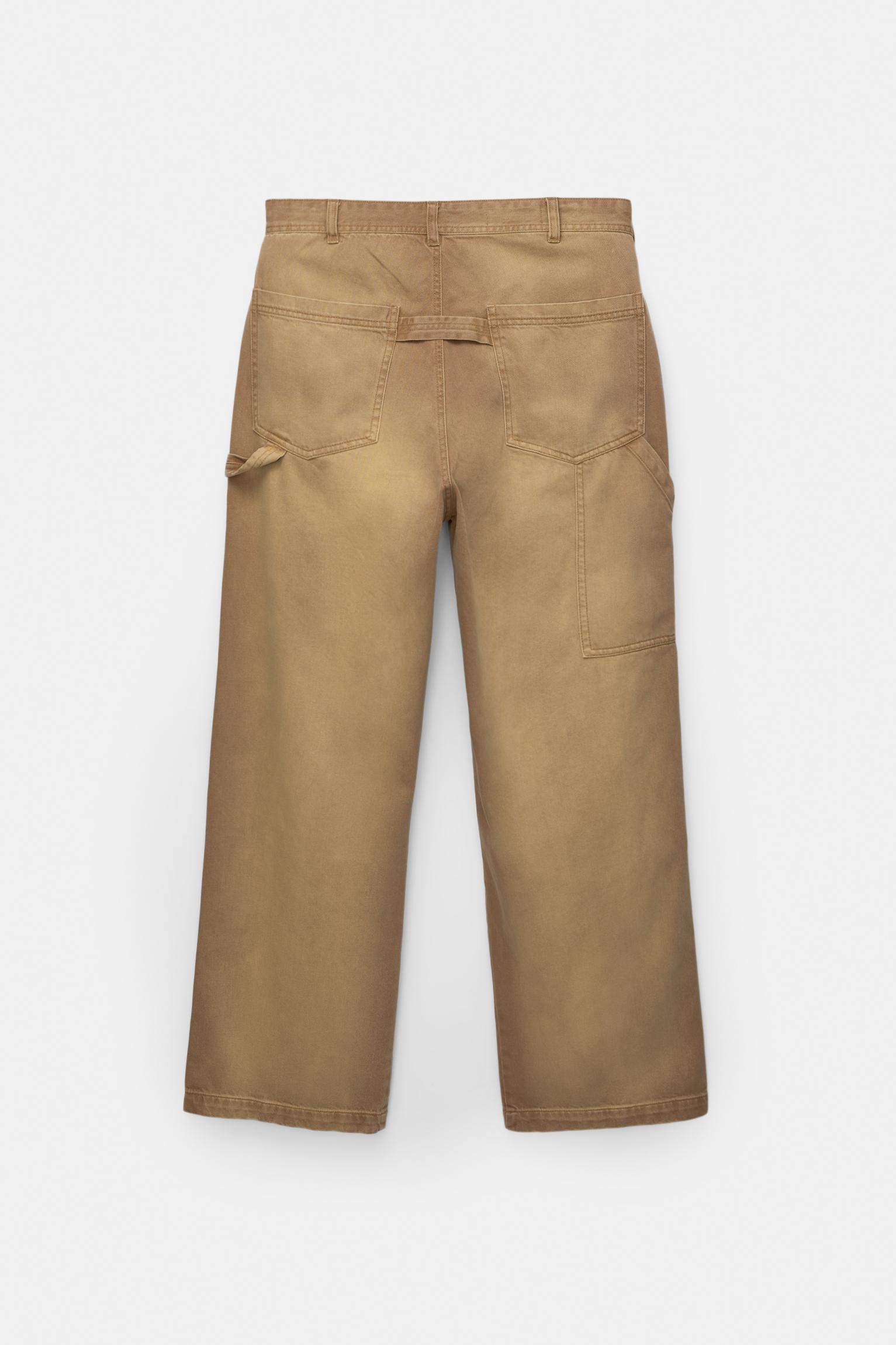 Brown carpenter pants Product Image