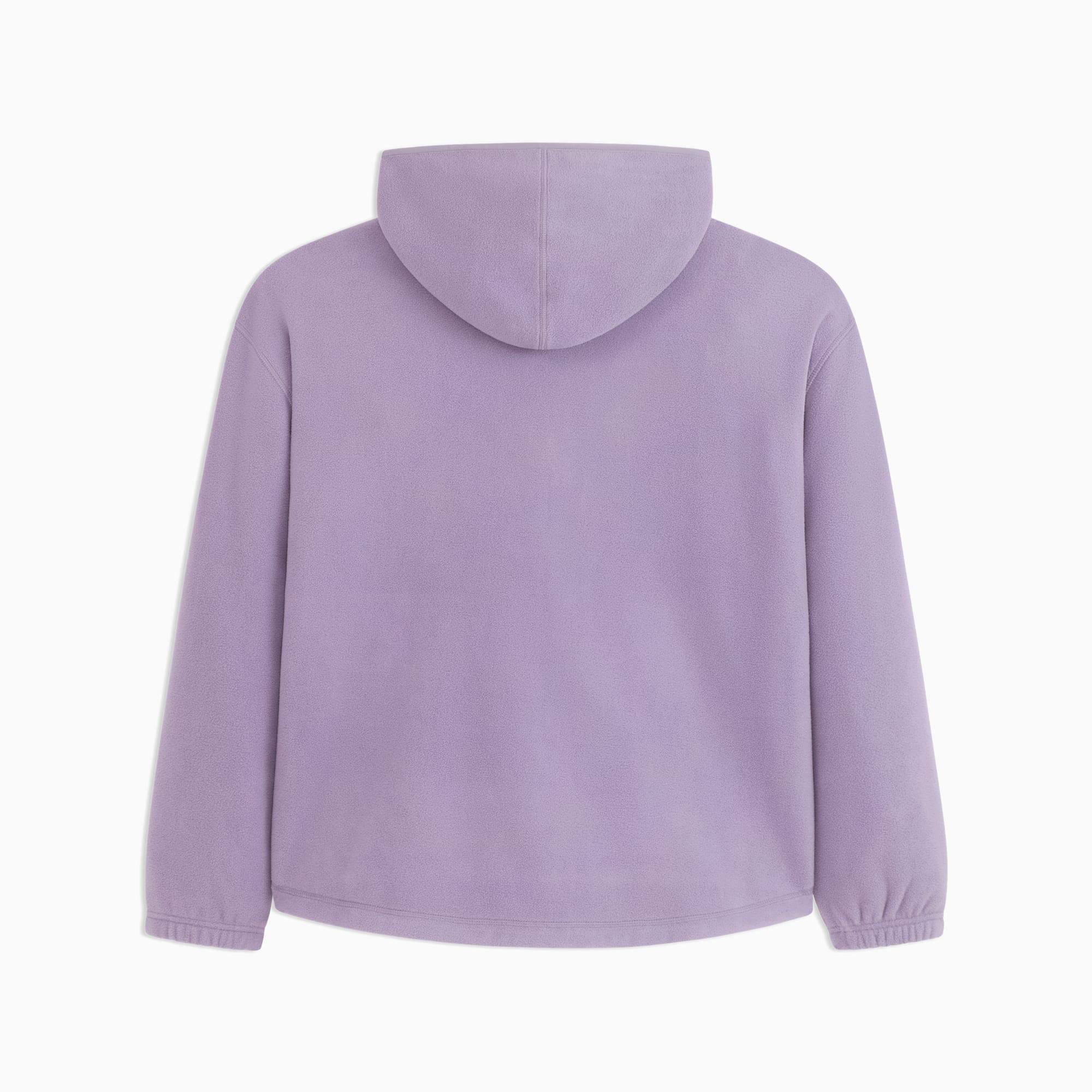 Polar Fleece Hooded Jacket Women Product Image