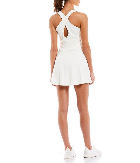 Active Seamed Bodice Pull-On Mini Tennis Dress Product Image