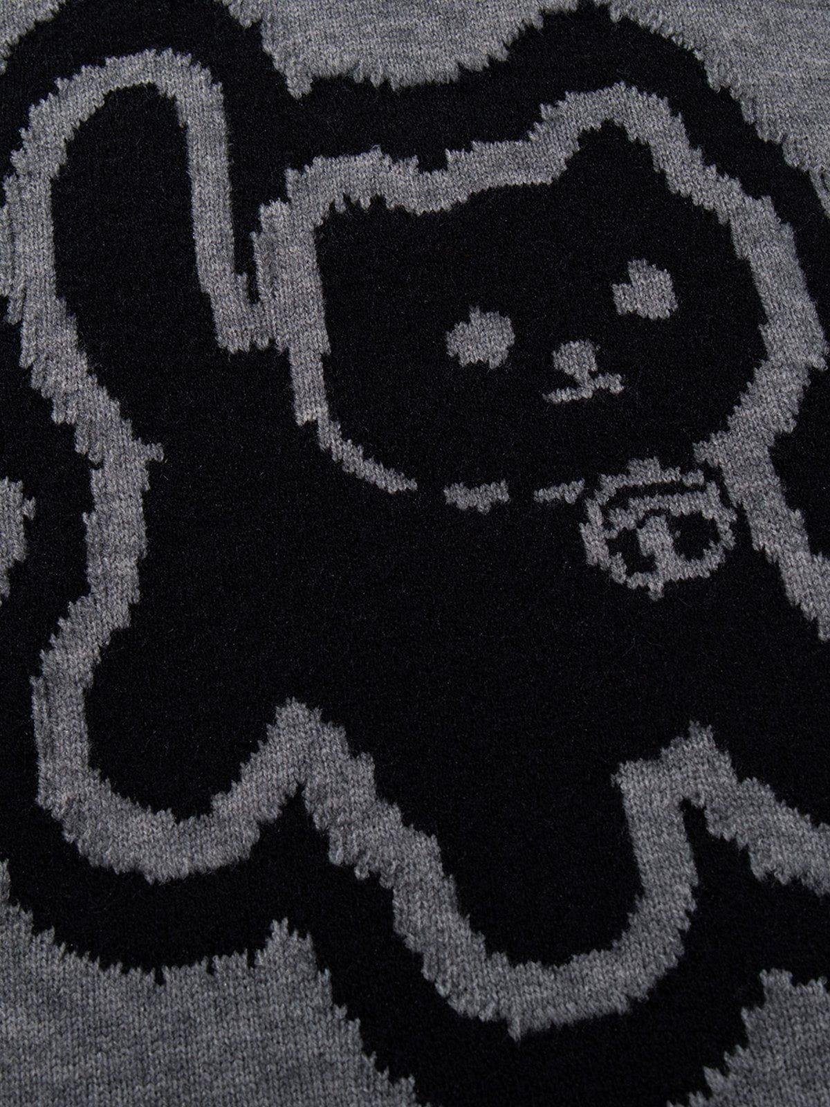 Aelfric Eden Kitten Graphic Sweater Product Image