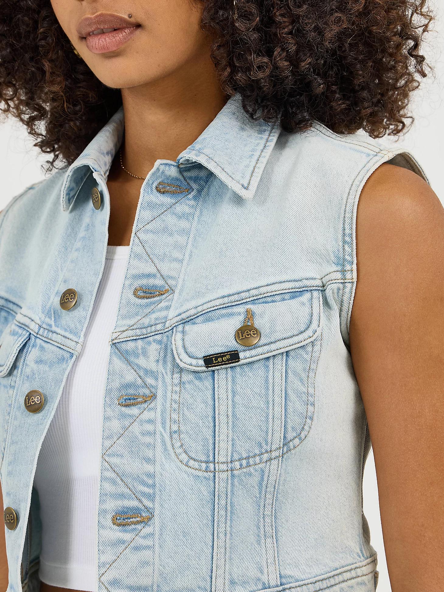 Women's Crop Rider™ Vest | Women's Jackets & Outerwear | Lee® Product Image