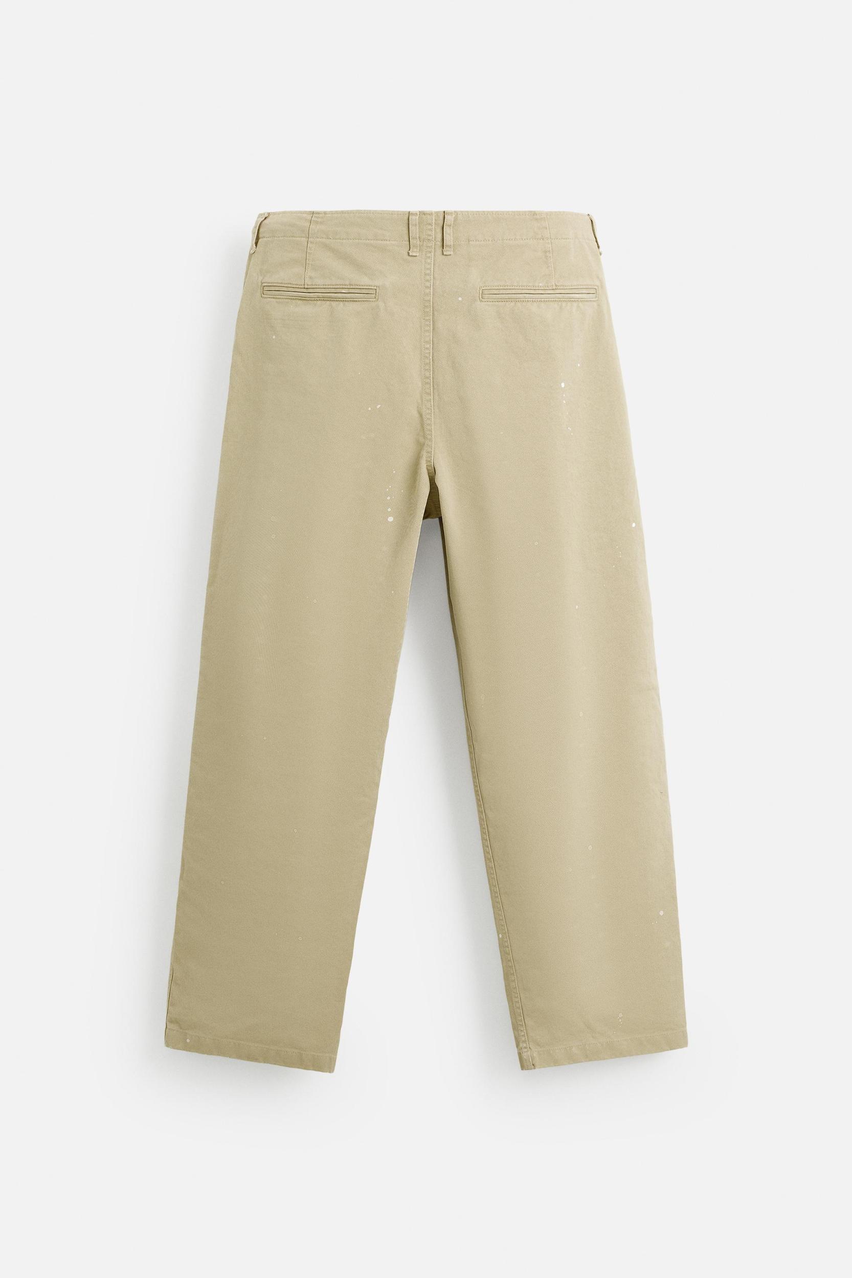 PAINT SPLATTER CHINO PANTS Product Image