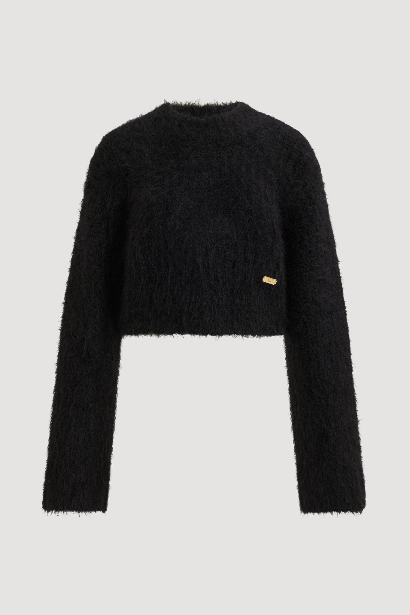 Niro Fluffy Jumper-BLACK / XXS Product Image