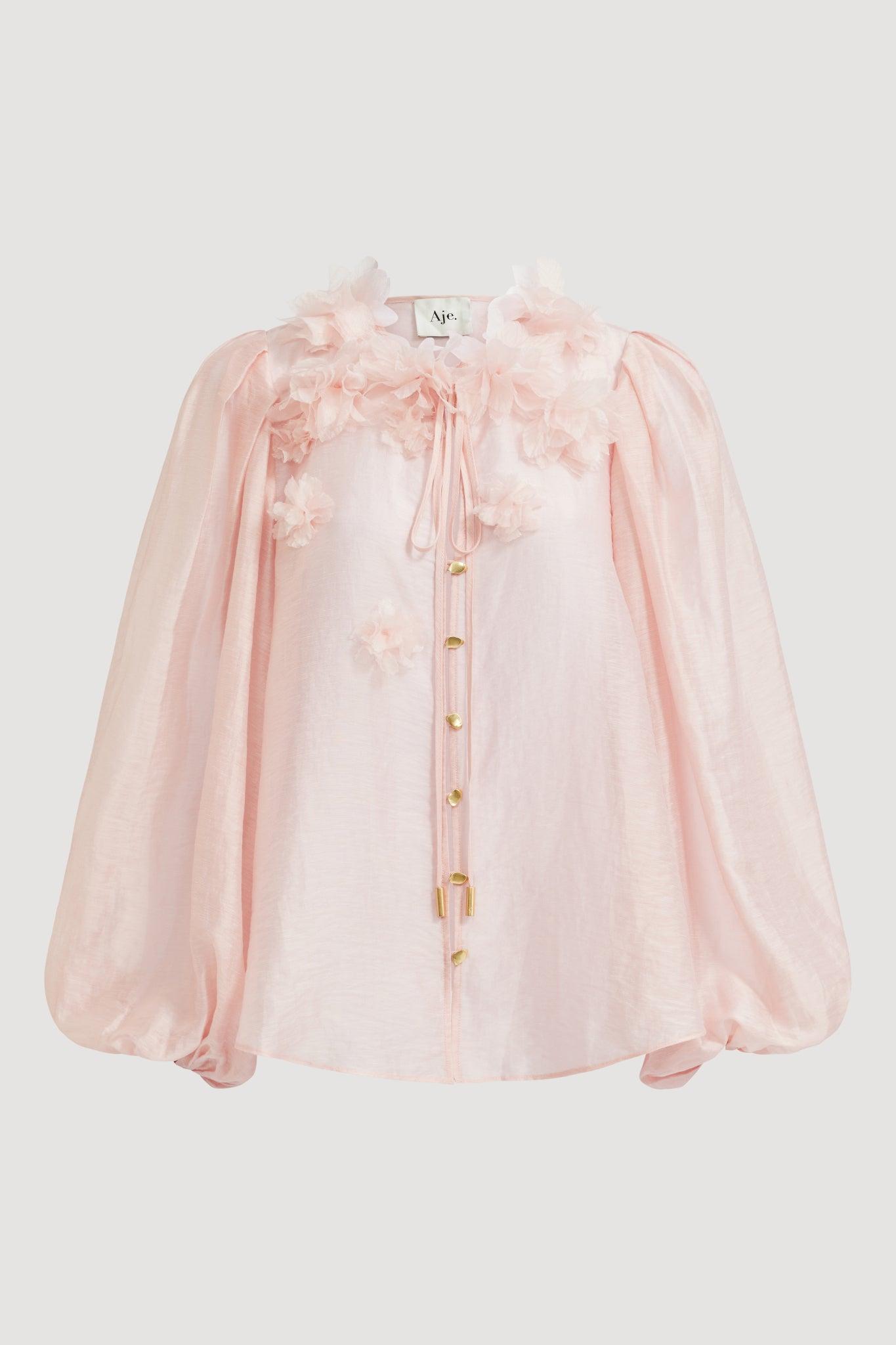 Demi Blouse-TEA BLOSSOM / 4 Product Image
