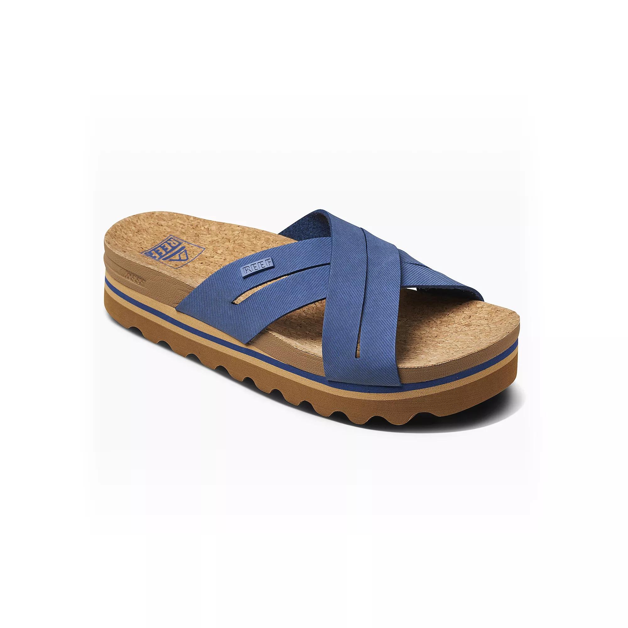 REEF Kaia Cross Women's Sandals, Size: 9, Blue Product Image