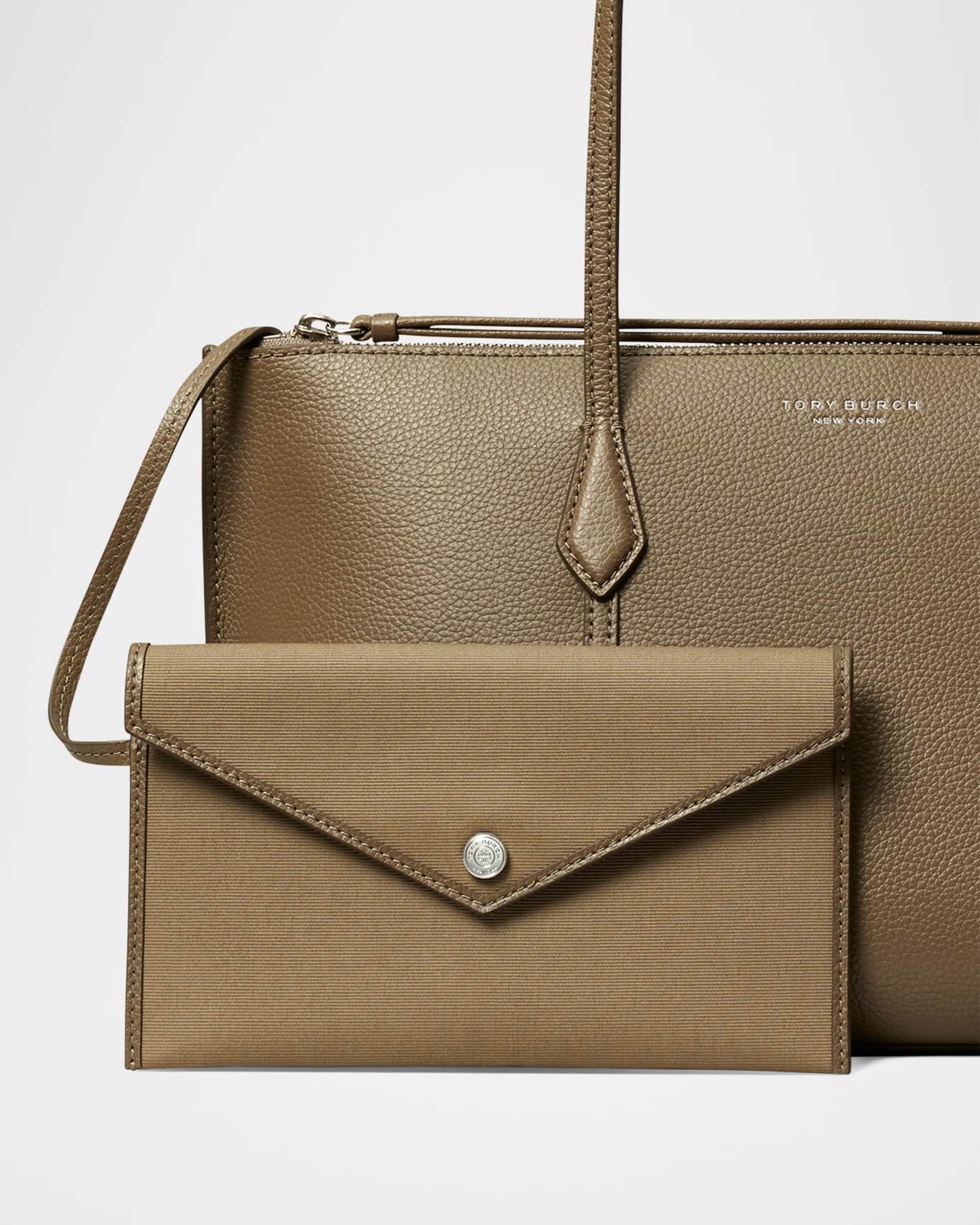 Perry Small Leather Zip Tote Bag Product Image