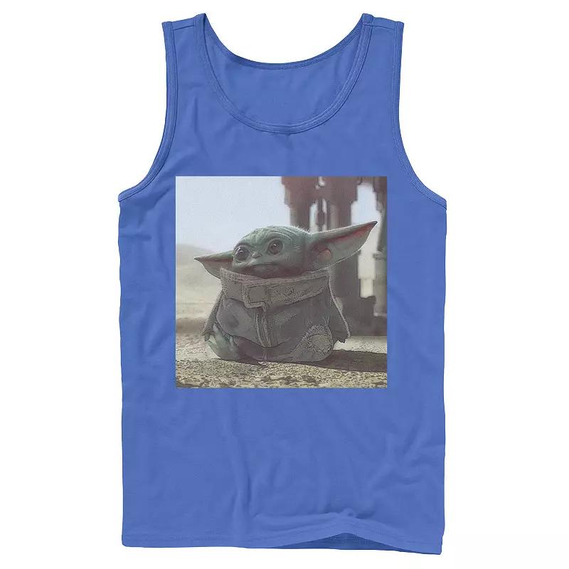 Men's Star Wars The Mandalorian The Child aka Baby Yoda Photograph Tank Top,  Product Image