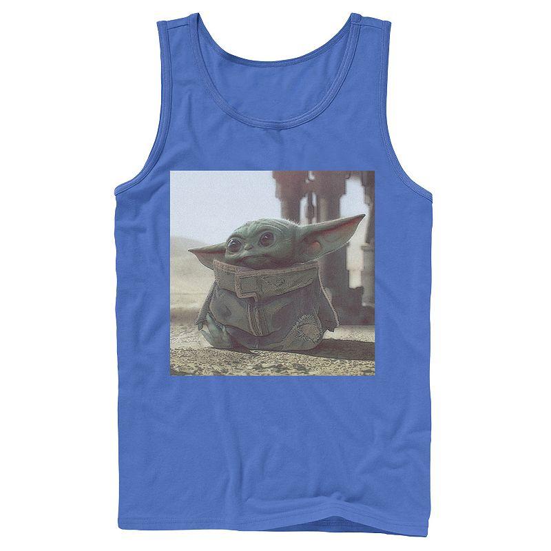 Men's Star Wars The Mandalorian The Child aka Baby Yoda Photograph Tank Top,  Product Image