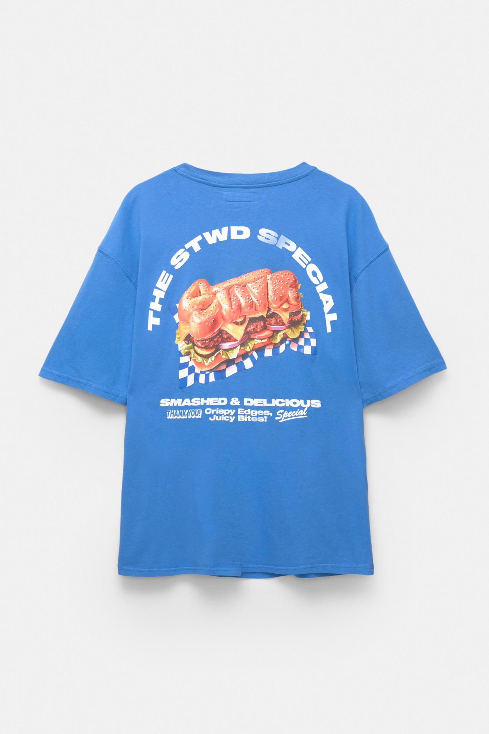 STWD burger T-shirt Product Image