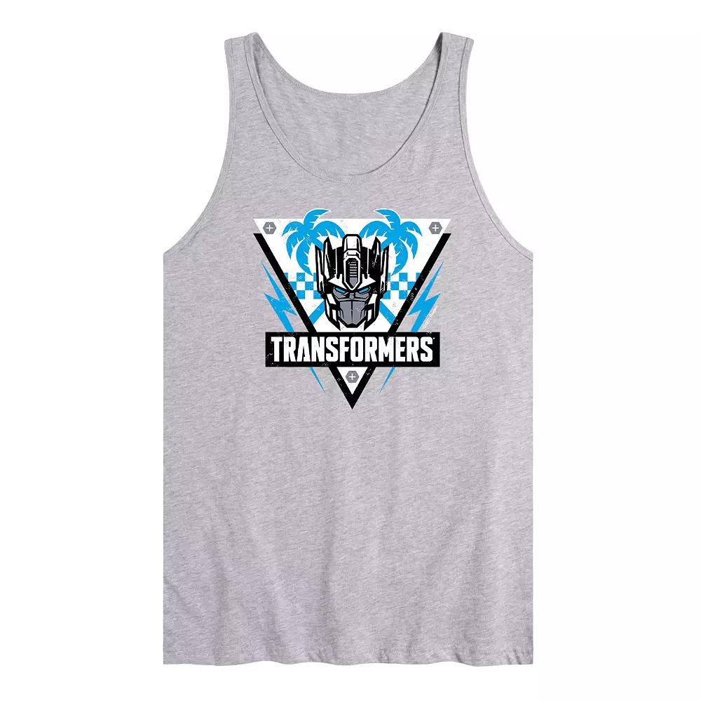 Men's Transformers Surf Shape Tank Top,  Product Image