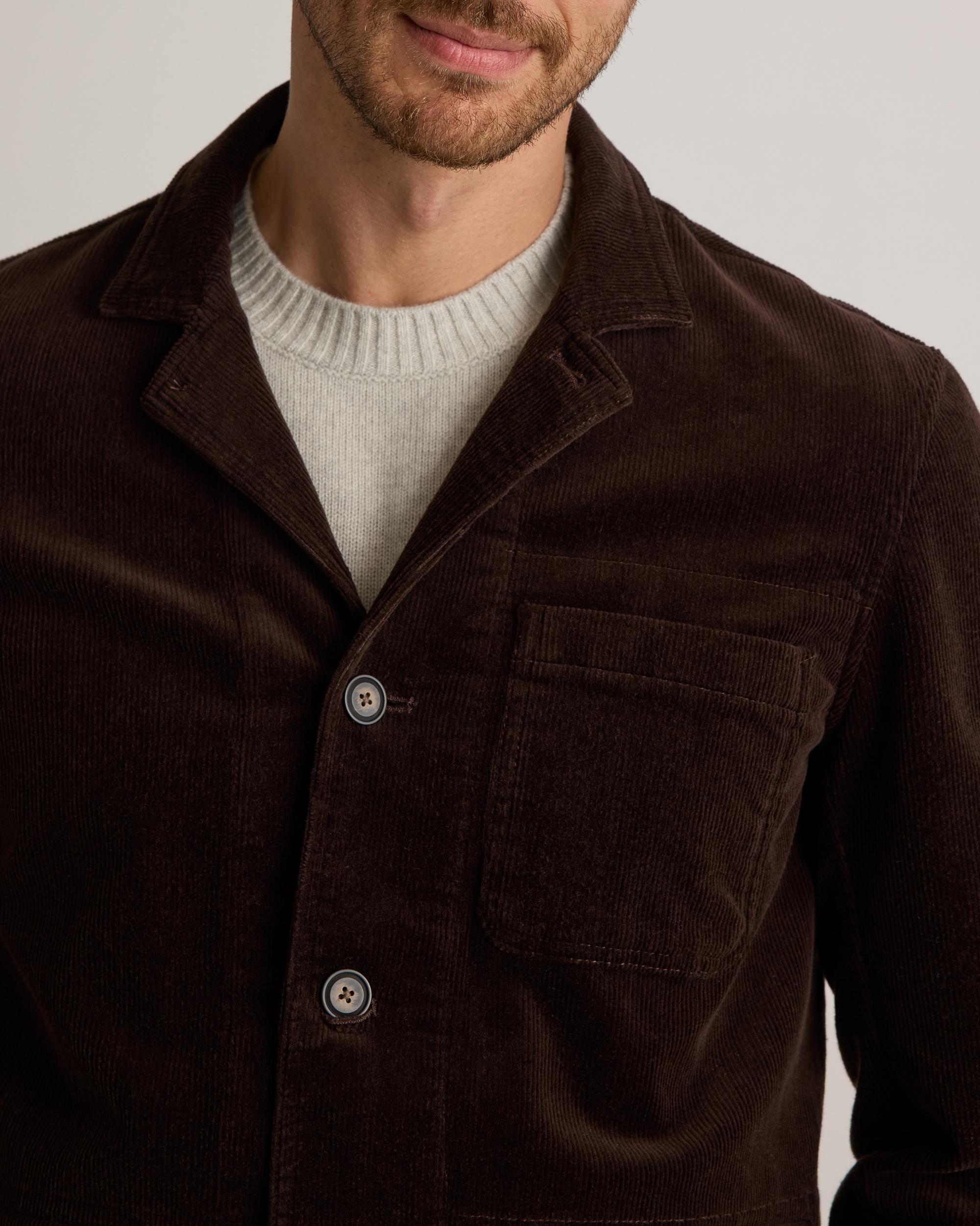 Quince | Men's Organic Stretch Corduroy Chore Jacket Organic Cotton Product Image